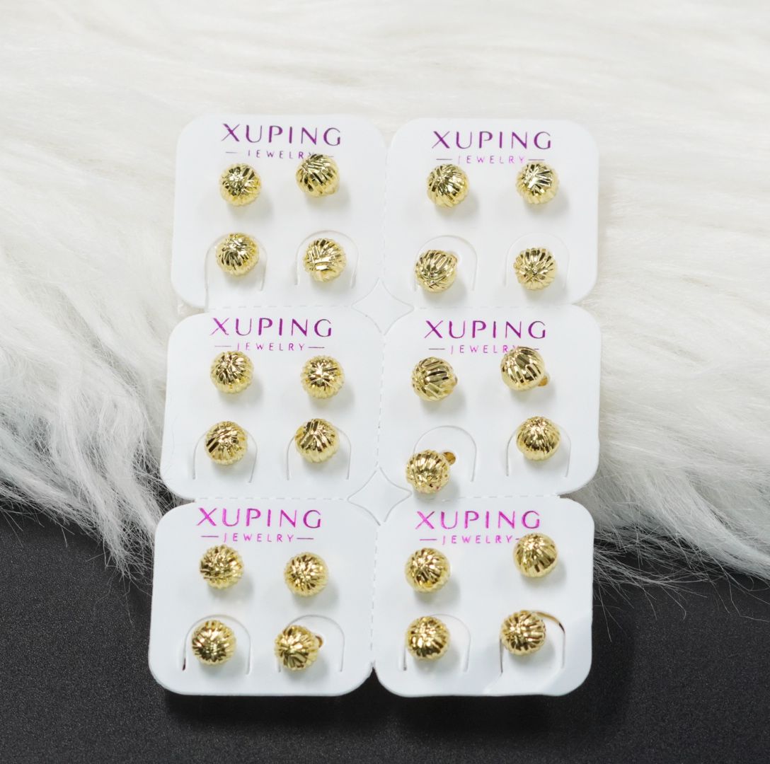 TOPO RODIO DORADO DIAMANTADO #6